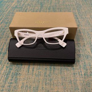 Burberry White Eyeglasses